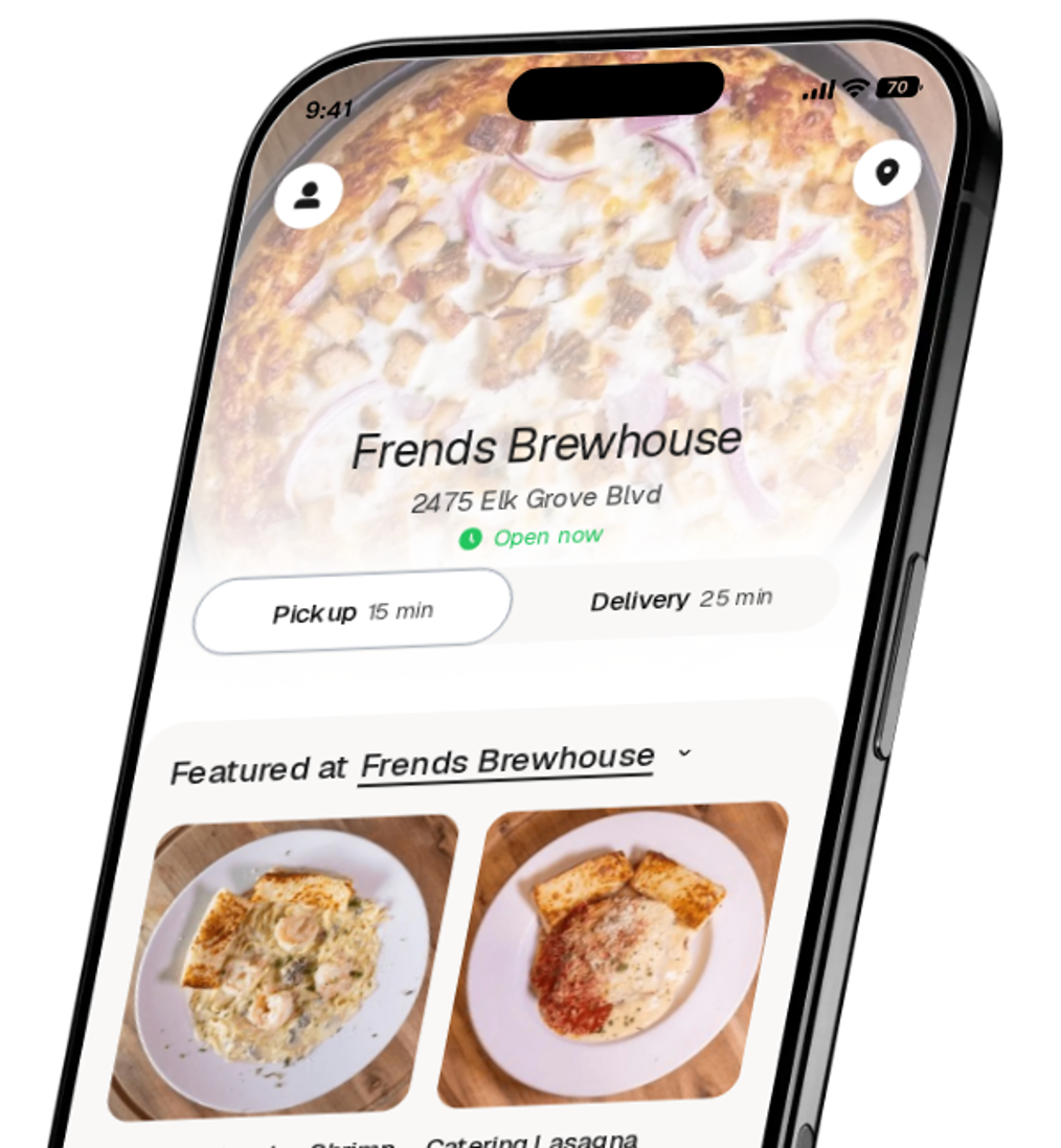 Frends Brewhouse app preview