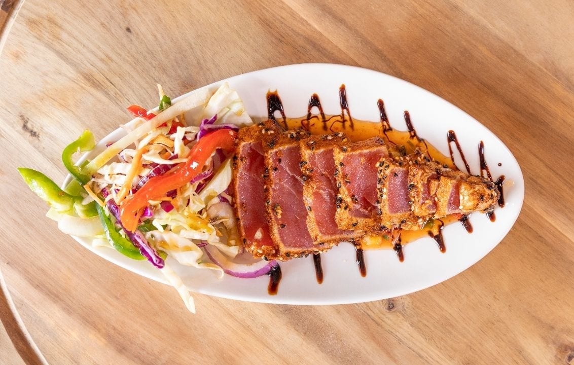 Seared Ahi Tuna.