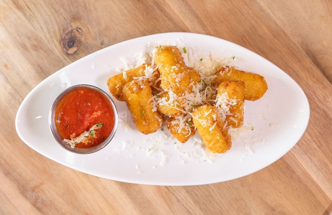 Gouda Mac & Cheese Bites.