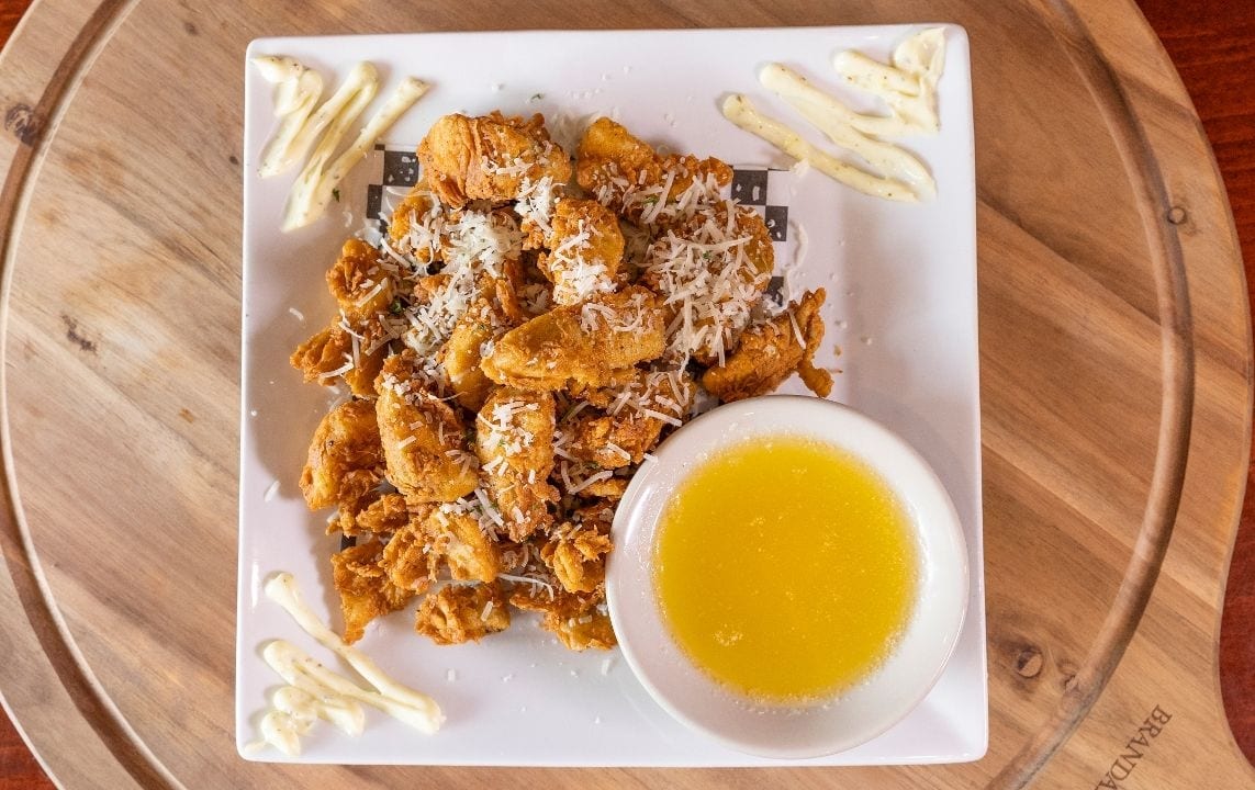 Fried Artichoke Hearts.