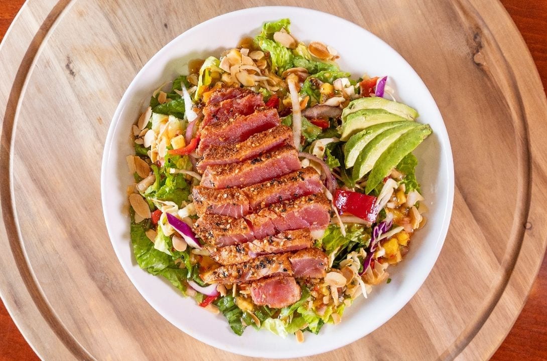 Ahi & Avocado Salad.