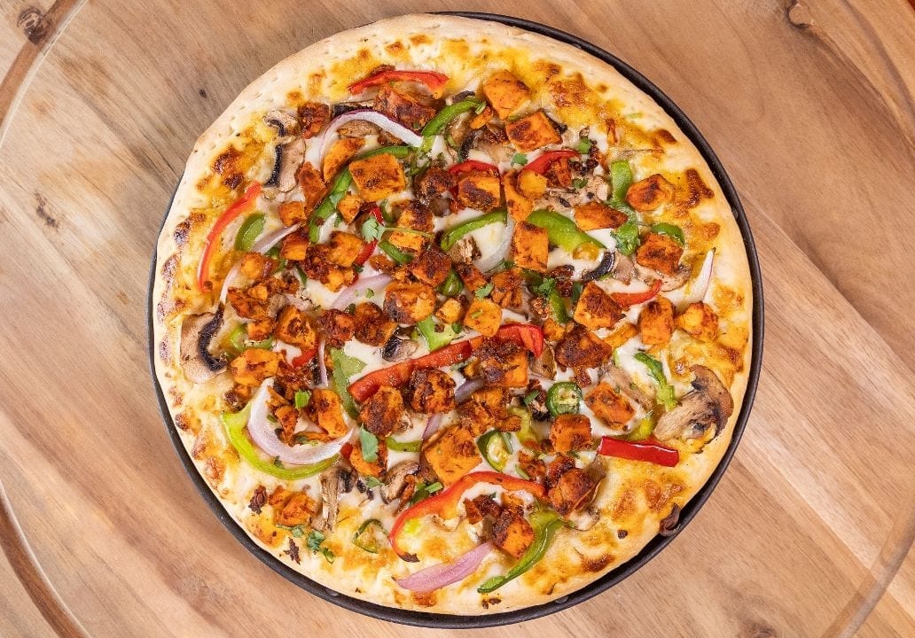 Tandoori Chicken Pizza.
