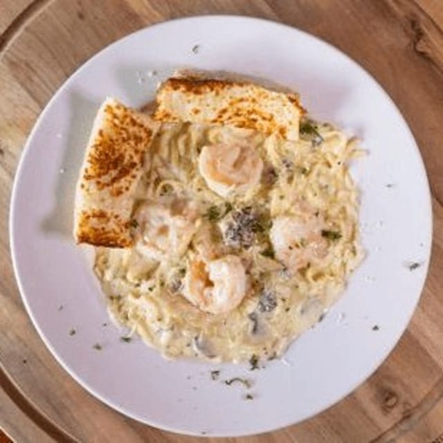 Catering Linguine & Shrimp.