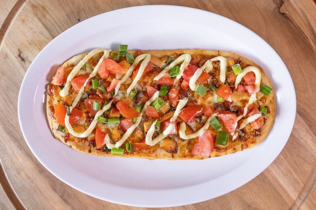 Chicken Club Flatbread.