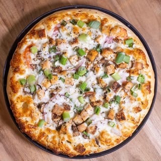 Chicken & Garlic Pizza,