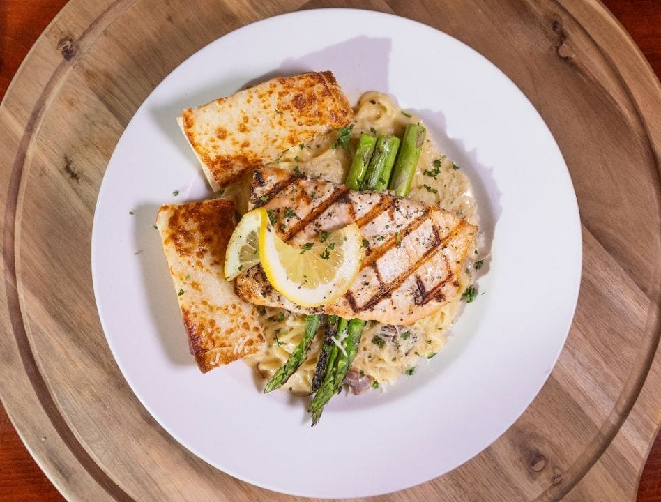 Atlantic Salmon Pasta.