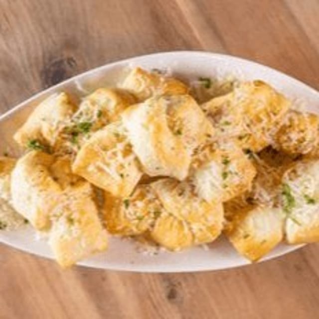 Famous Garlic Knots Tray.
